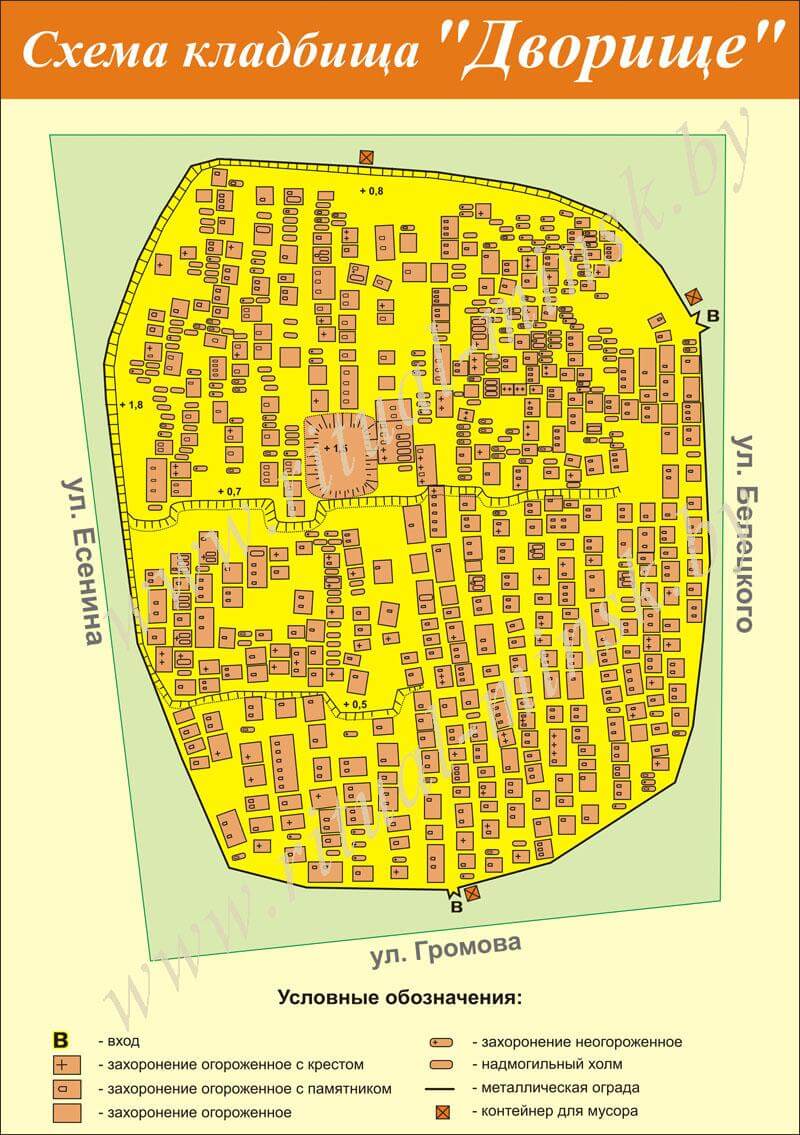 Гомель кладбище стукачевское карта